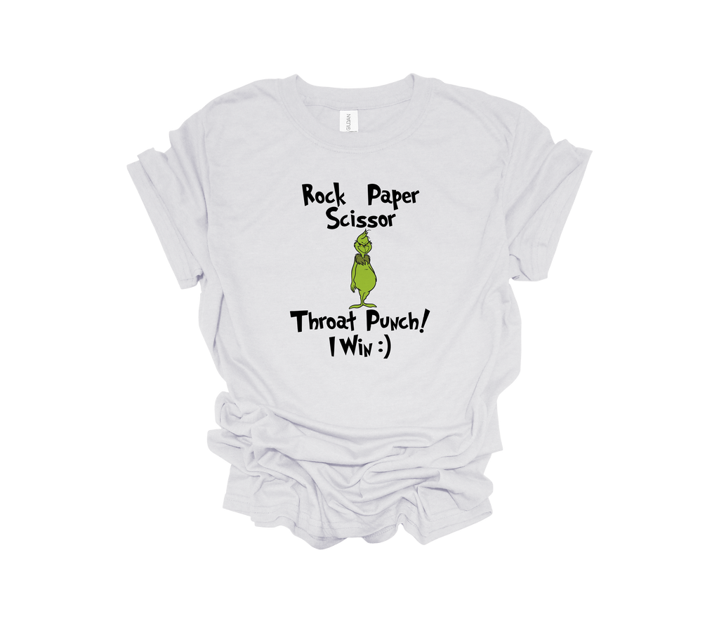 Rock, Paper, Scissor, Throat Punch