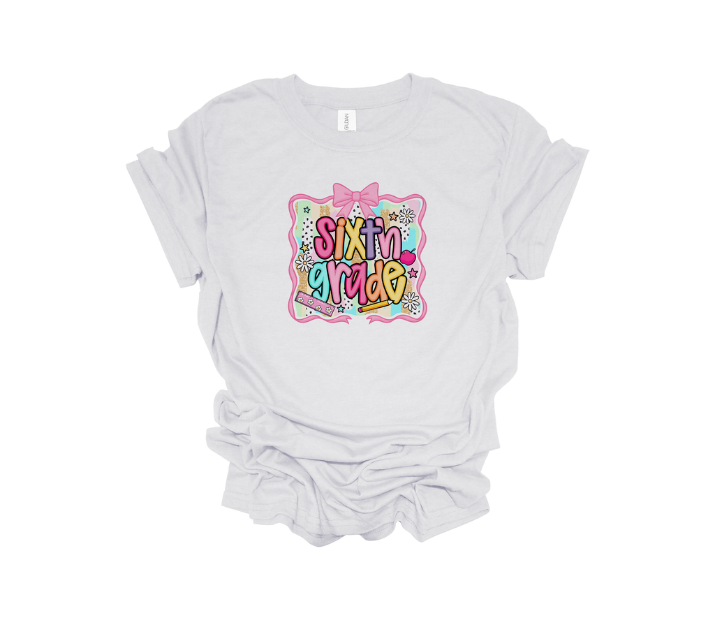 School Grades Bow Frame