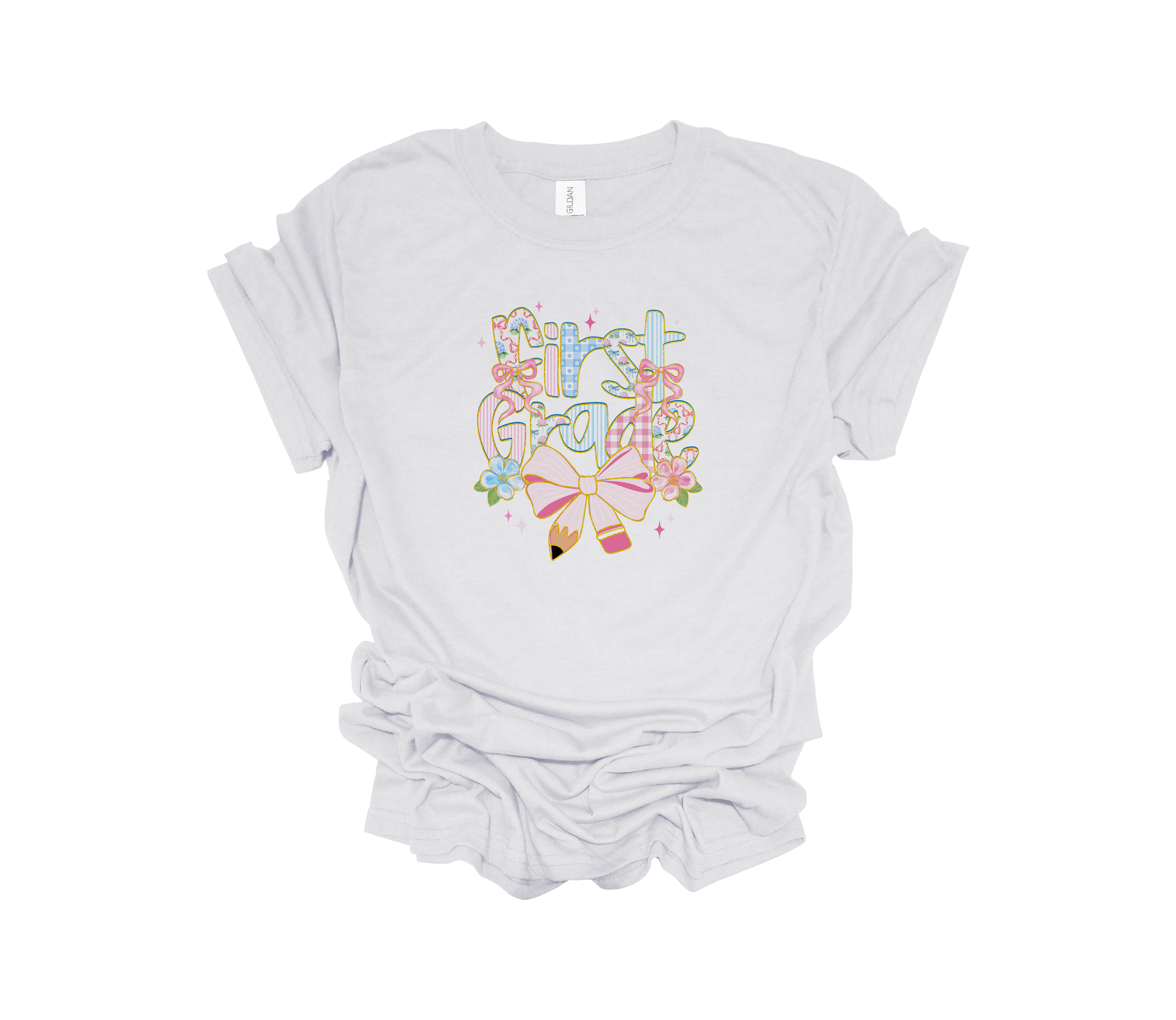 School Grades Pink Bow