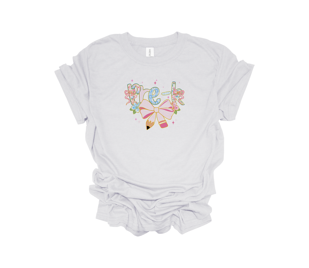 School Grades Pink Bow