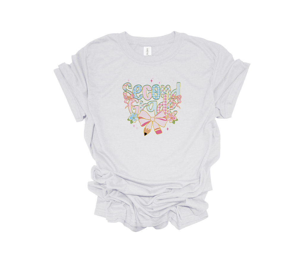 School Grades Pink Bow