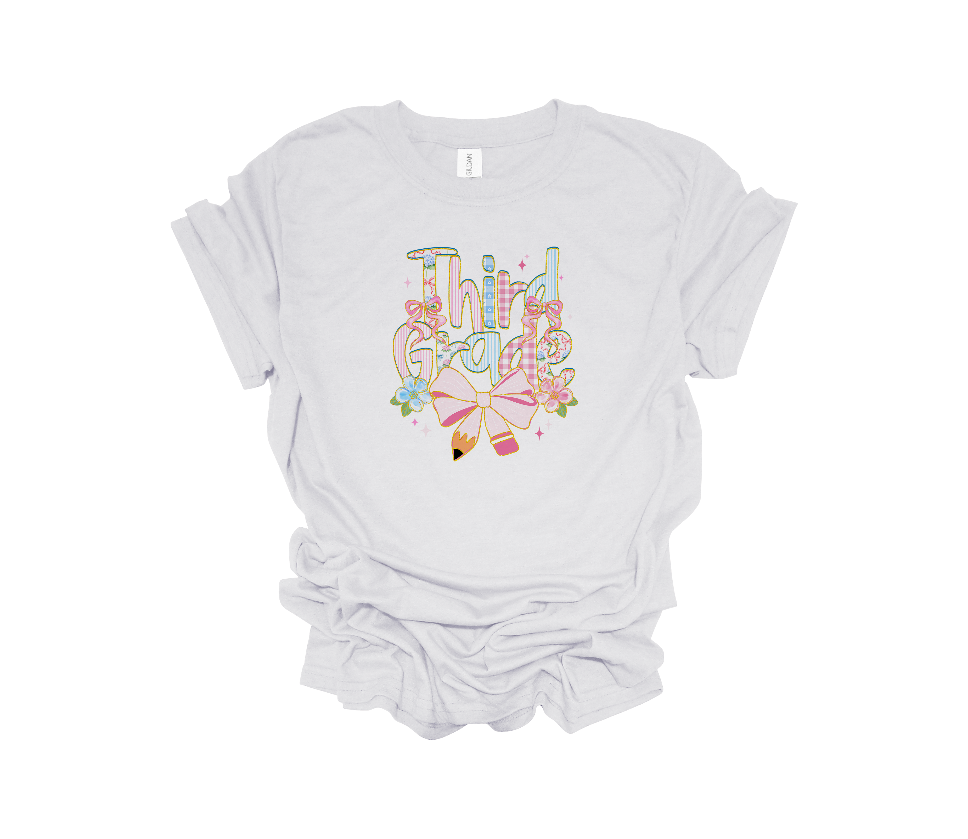 School Grades Pink Bow