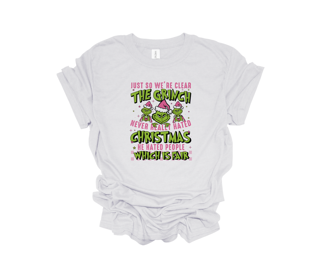 Grinch Really Hated People, Which is Fair
